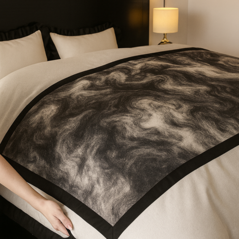 Juego de Cama Imperial Estampado con Tela Antialérgica (Estilo moderno y acogedor)