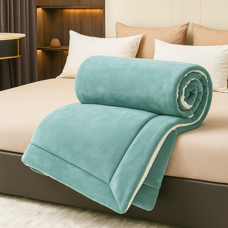 Manta de Lujo FlannelDream 100% Lana (¡Calor Intenso y Suavidad Incomparable!)